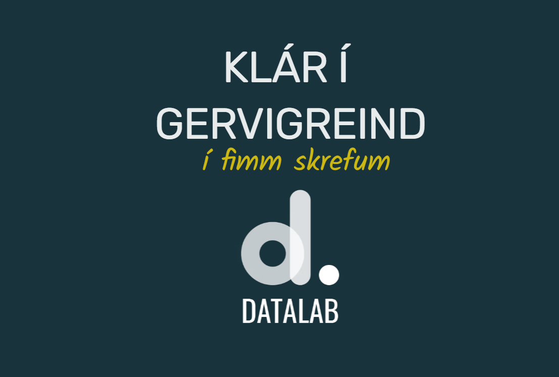 Klár í gervigreind | Í fimm skrefum